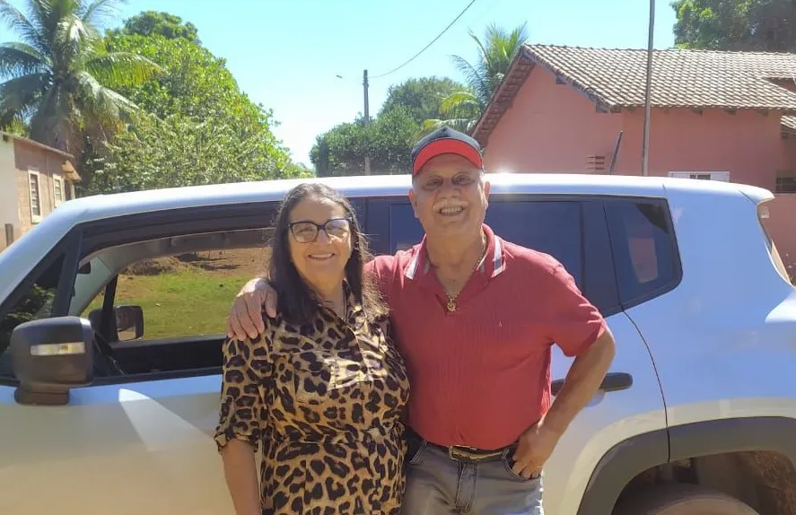 Seu Rafa e a esposa