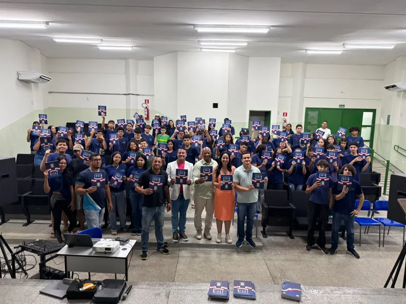 Turma da escola Padre Nunes